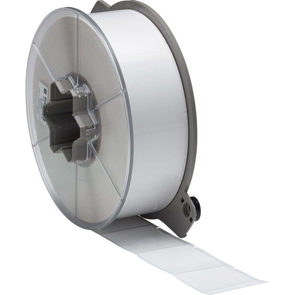 Brady DieCut Label for Printer 2", Polyester, White MSC Direct