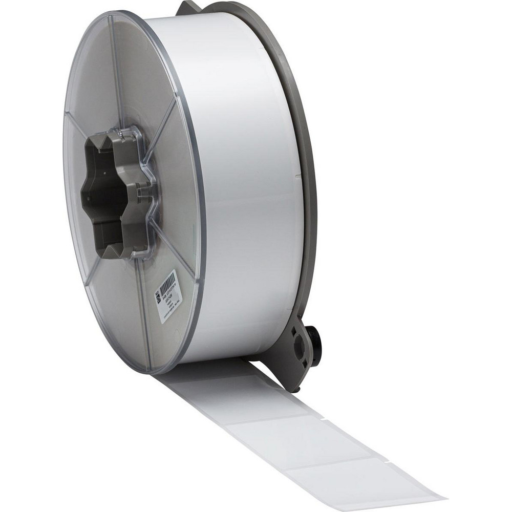 Brady DieCut Label for Printer 2", Polyester, White MSC Direct