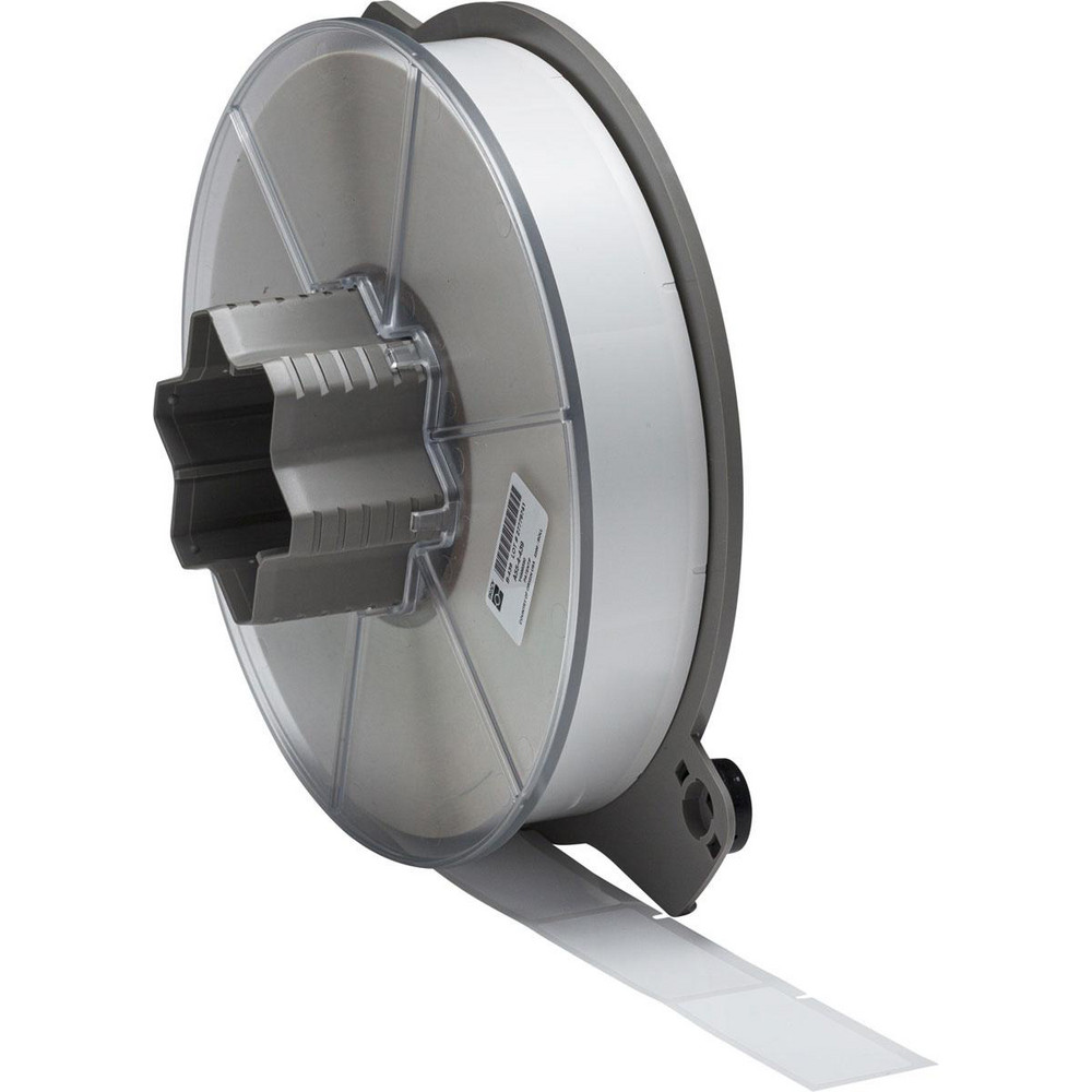 Brady DieCut Label for Printer 1", Polyester, White MSC Direct