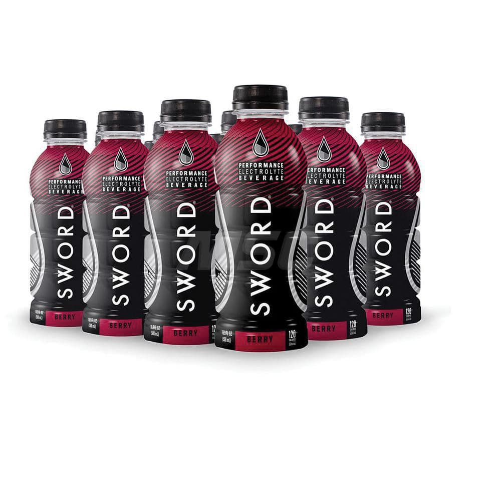 Sword Performance 01-02-169-12-BR Activity Drink: 16.9 oz, Bottle, Berry, Ready-to-Drink: Yields 16.9 oz 
