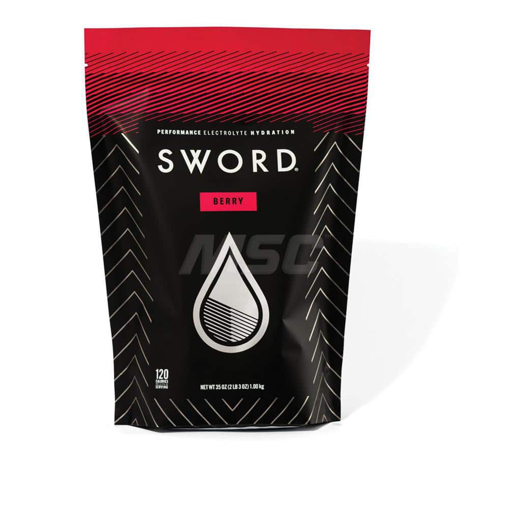 Sword Performance 01-01-30-06-BR Activity Drink: 35 oz, Pouch, Berry, Powder 