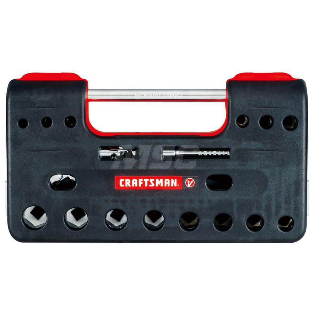 Craftsman V-Series CMMT45753V Socket Set: 3/8" Drive 