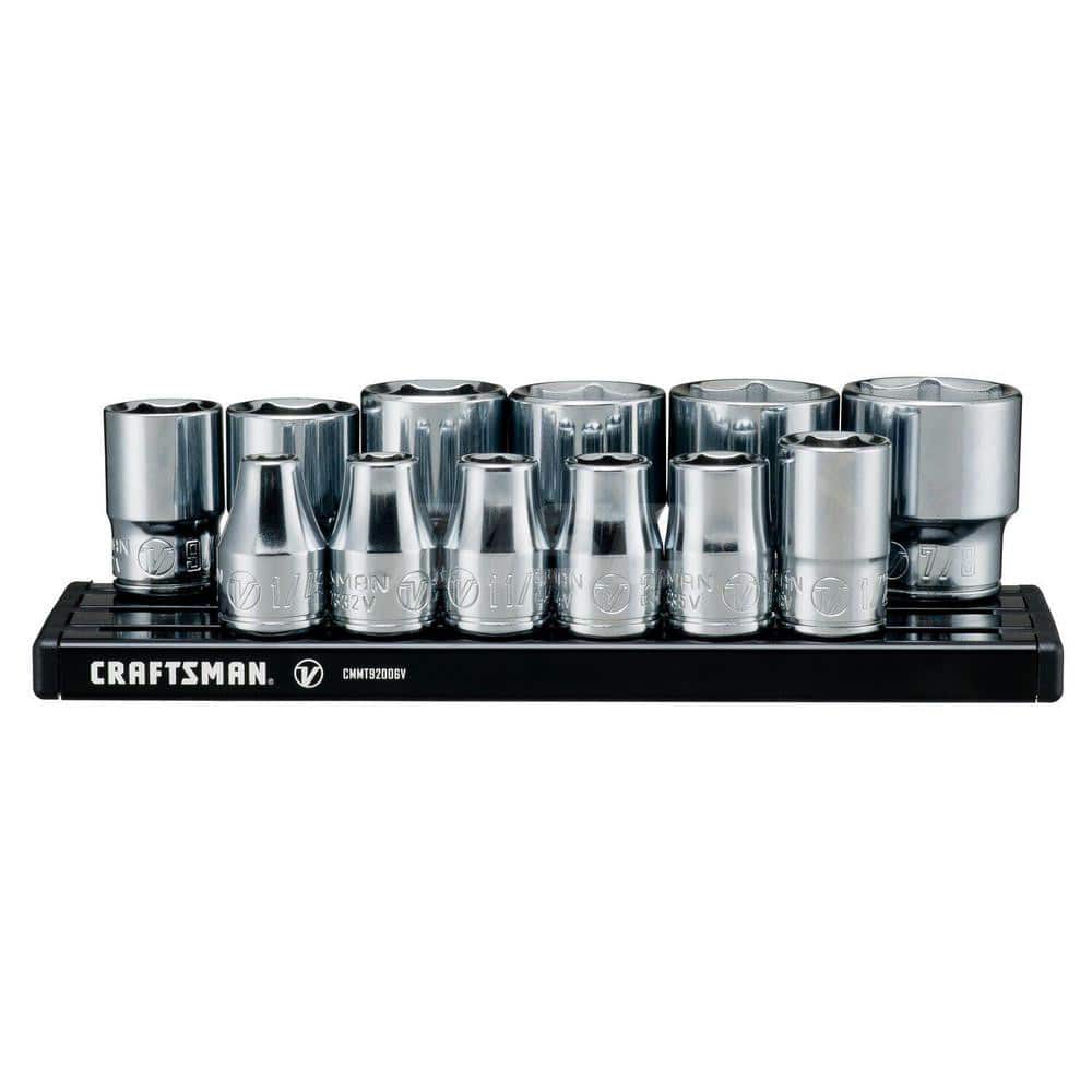 Craftsman V-Series CMMT17330V Socket Set: 3/8" Drive 