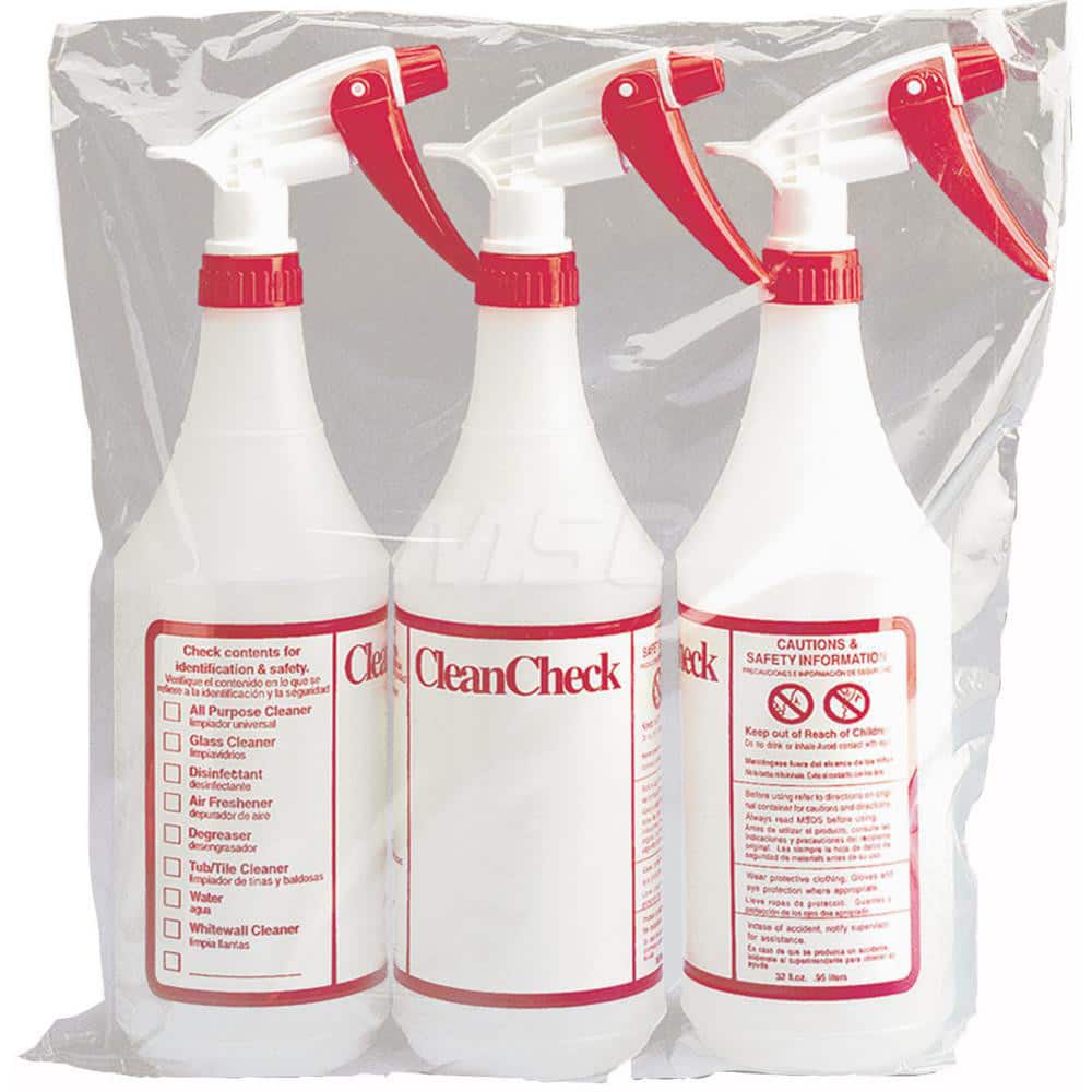 Surge Industrial - Pack of (6) 32 oz HDPE Spray Bottles - 17298985 - MSC  Industrial Supply
