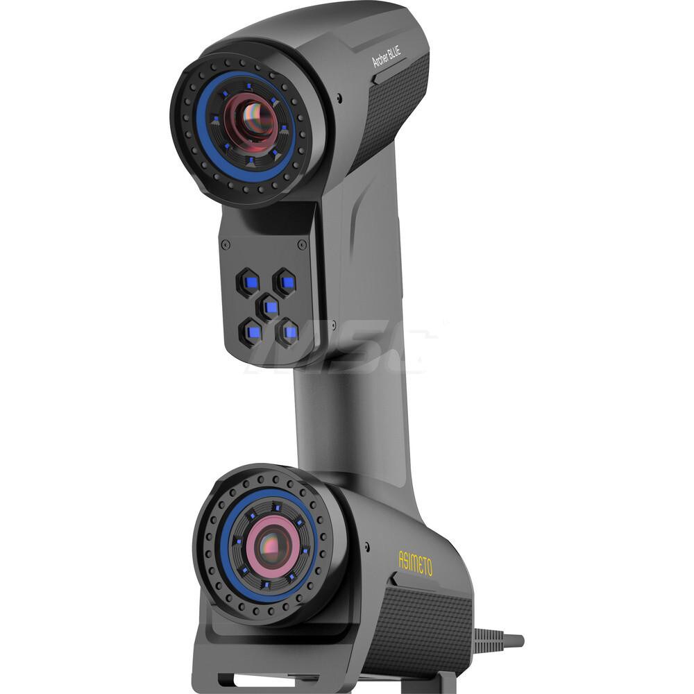 ASIMETO ARCHER BLUE 3D SCANNER, LIGHT SOURCE: 26 CROSS BLUE LASER BEAMS + 1 LASER BEAM FOR DEEP HOLE + 14 LASER BEAMS FOR FINE SCANNING, STANDARD MODE ACCURACY: 0.02MM, RESOLUTION: 0.02MM