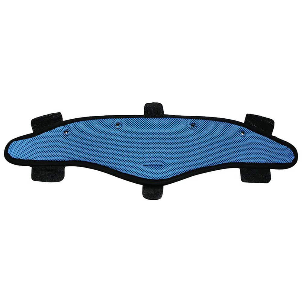Hard Hat Accessories; Garment Style: Sweatband ; Material: Polyester ; Color: Black; Blue ; Closure Type: Hook & Loop ; Size: Standard ; Garment Length (Inch): 15.8