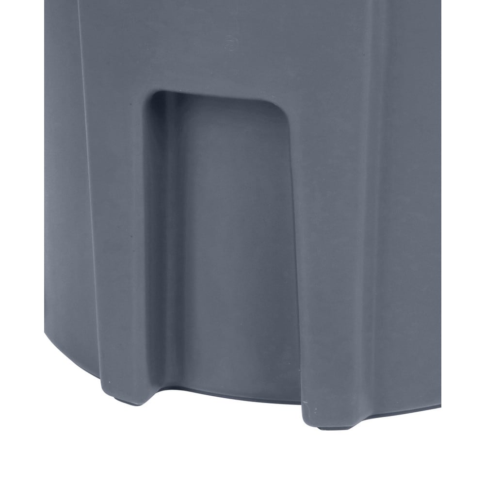 Rubbermaid - Trash Can: 44 gal, Round, Gray - 77671907 - MSC Industrial  Supply