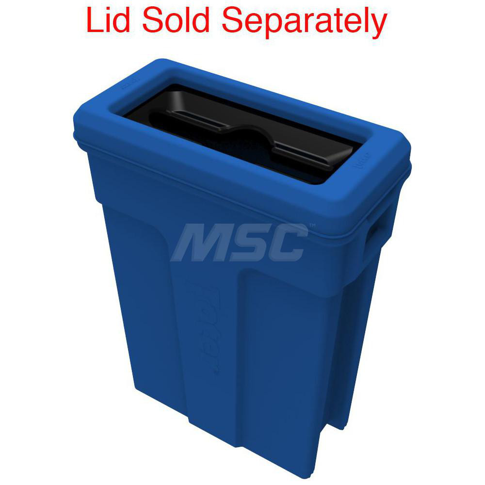 Toter Trash Cans & Recycling Containers; Type Trash Can ; Container Shape Rectangle ; Lid