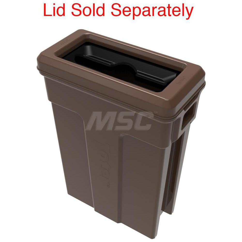 Rubbermaid - Trash Can: 23 gal, Rectangle, Red - 35912179 - MSC Industrial  Supply