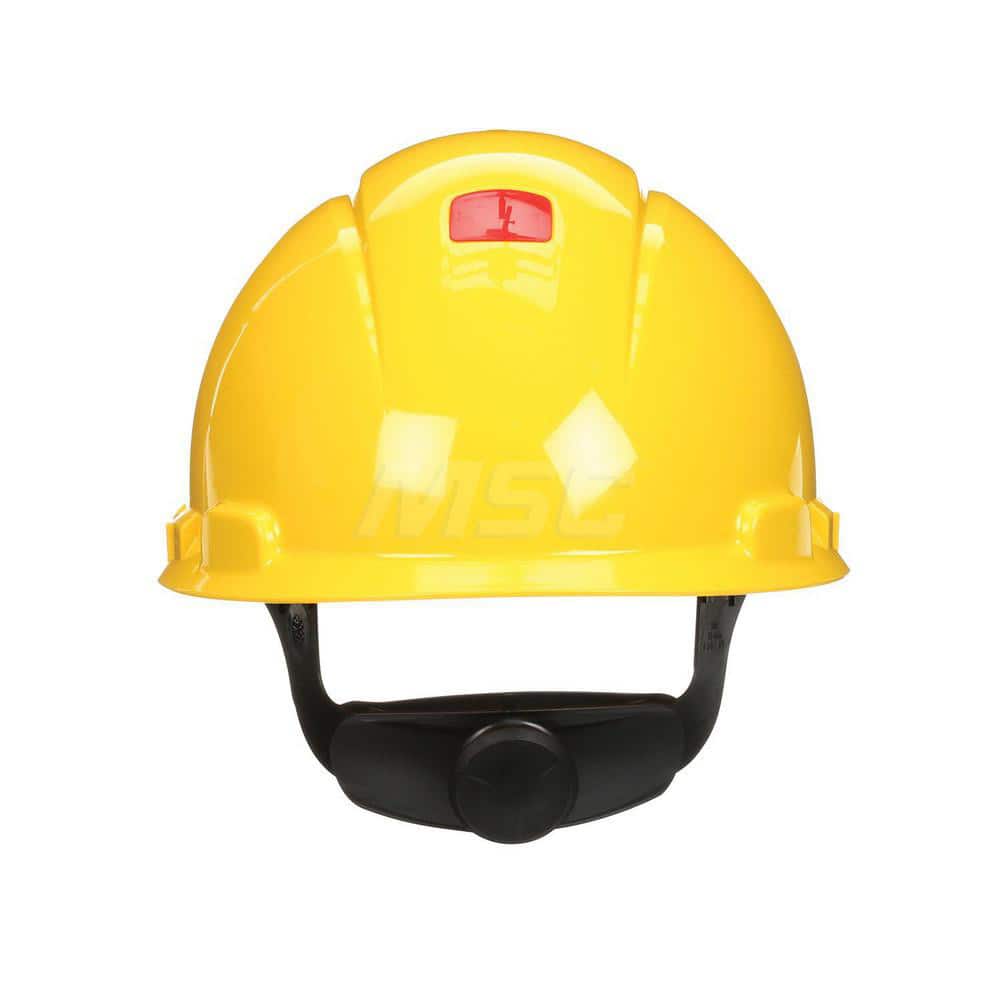 Hard Hat: Construction, High Visibility & Impact Resistant, Full Brim, Type 1, Class C, 4-Point Suspension