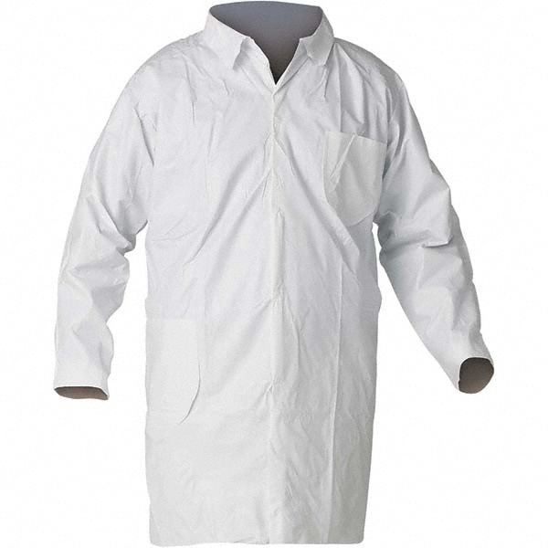 Lab Coat: Size 4X-Large, Microporous Film Laminate