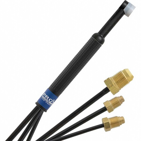 180  Amp 12-1/2' Rubber Outfit 24WN Water Cooled TIG Welding Torch Kit