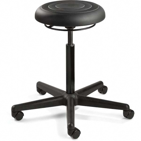 Bevco - Adjustable Backless Stool: Polyurethane, 25