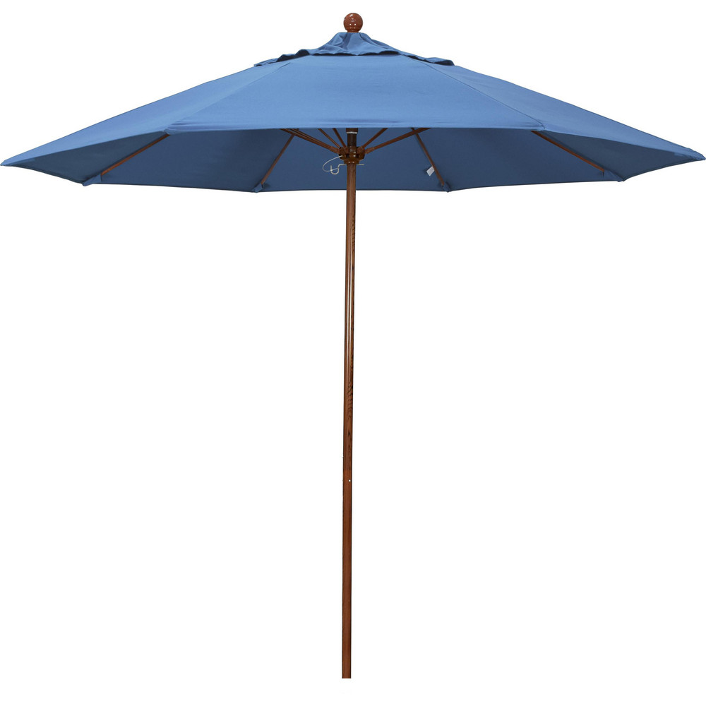 California Umbrella Patio Umbrellas; Fabric Color Capri; Frame