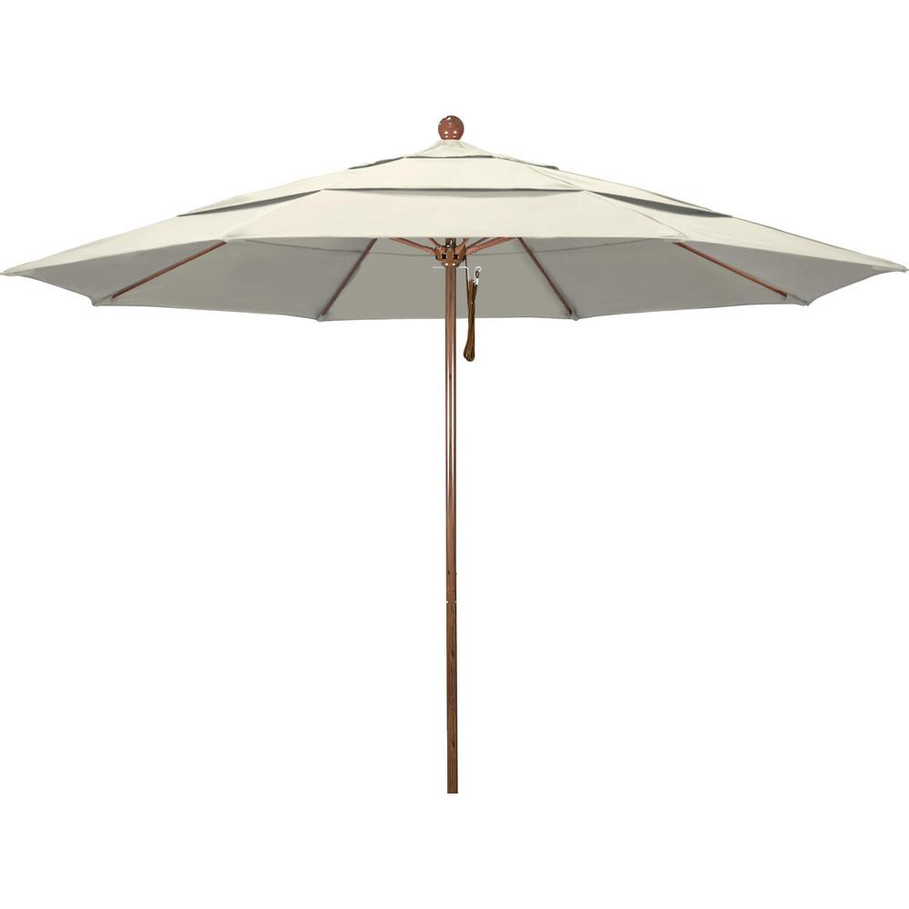 California Umbrella Patio Umbrellas; Fabric Color Beige; Frame