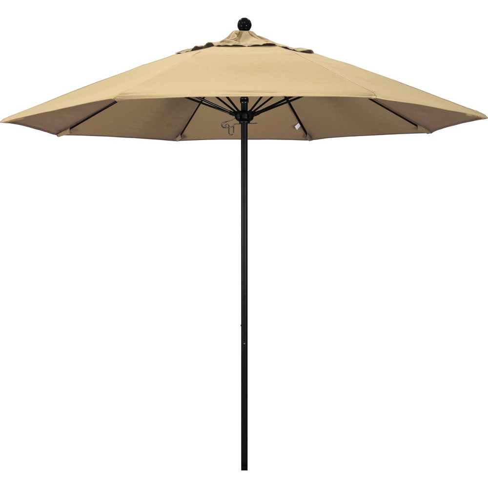 California Umbrella - Patio Umbrellas; Fabric Color: Beige; Frame ...