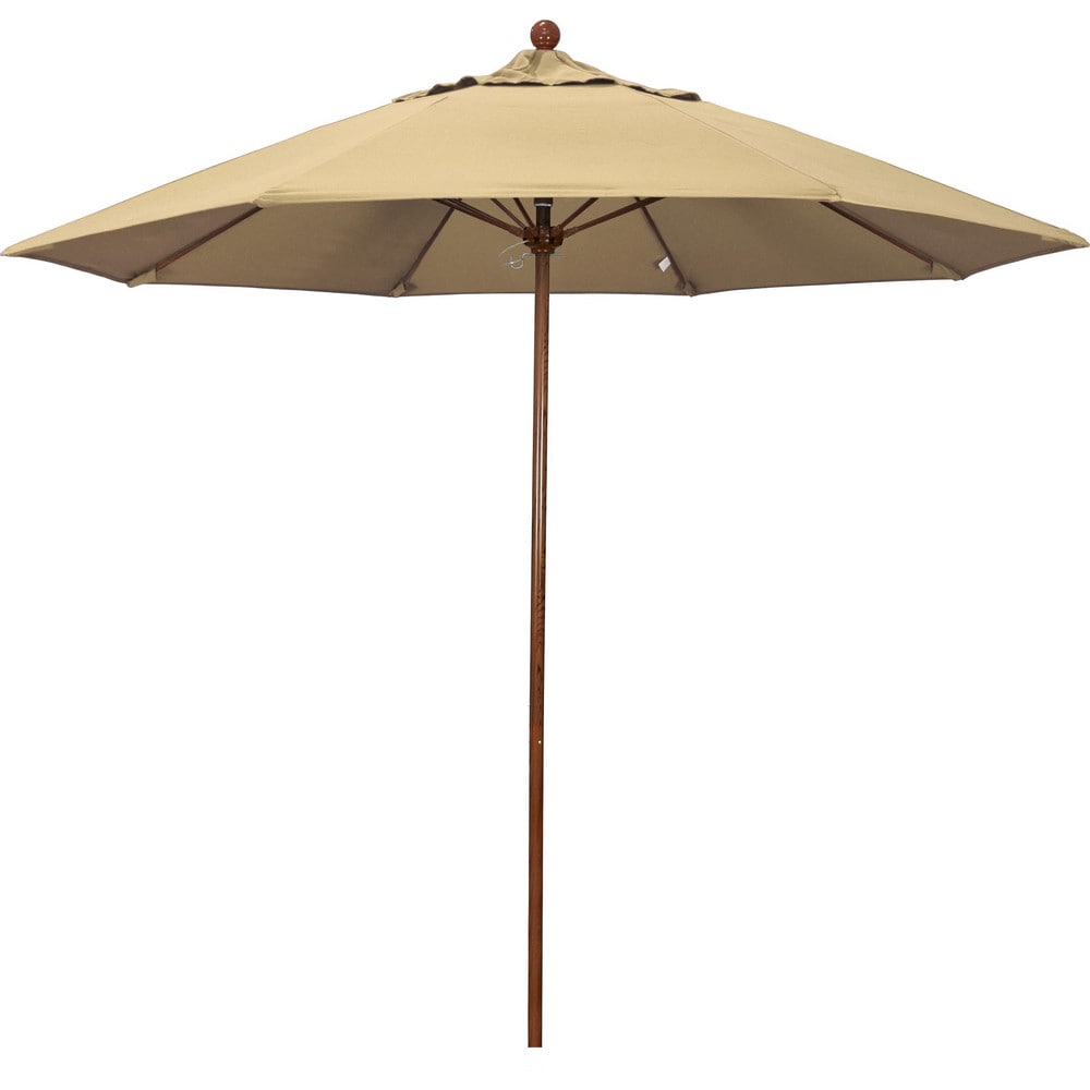 California Umbrella - Patio Umbrellas; Fabric Color: Beige; Frame ...