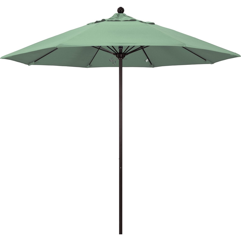 California Umbrella - Patio Umbrellas; Fabric Color: Spa; Frame ...