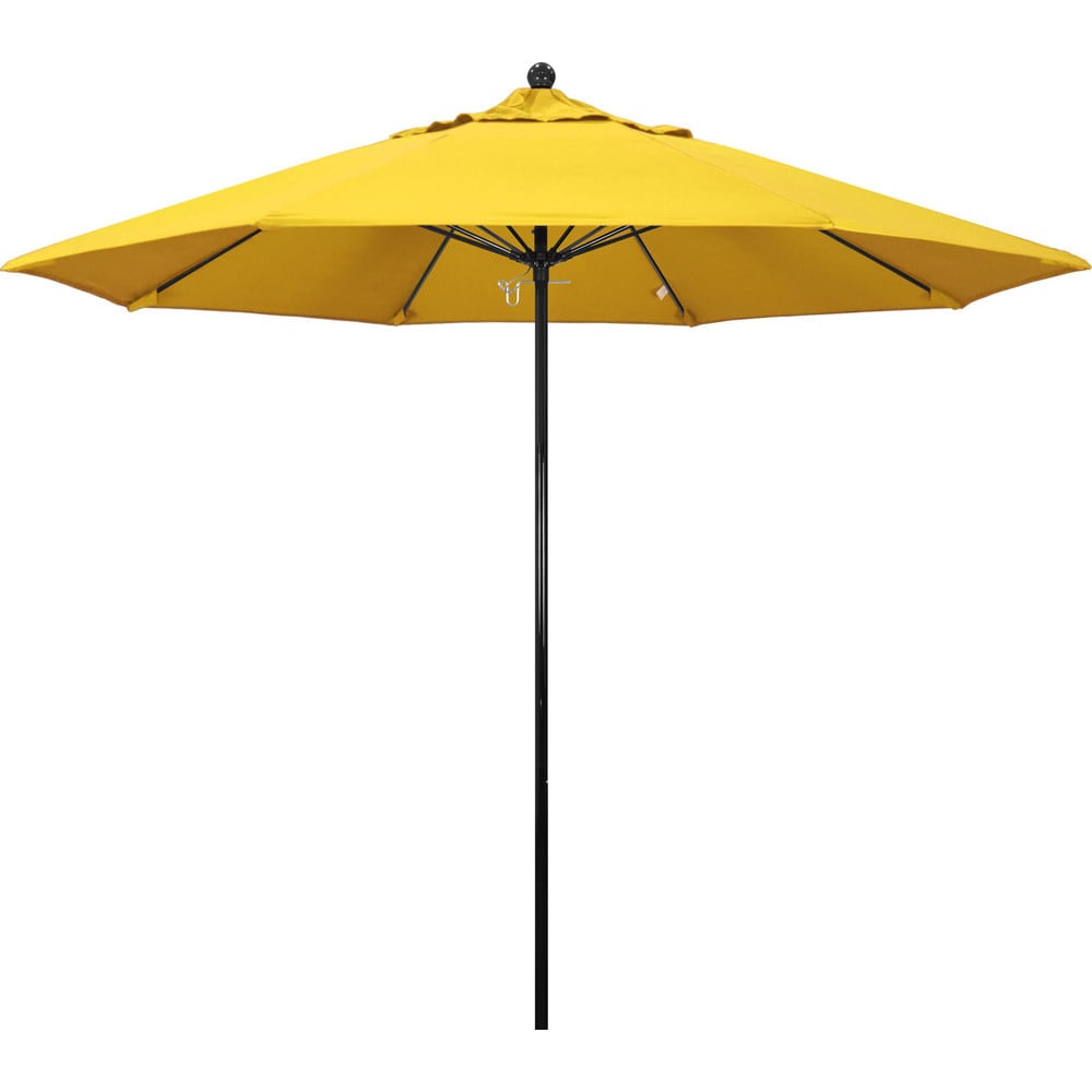 California Umbrella - Patio Umbrellas; Fabric Color: Lemon Yellow ...