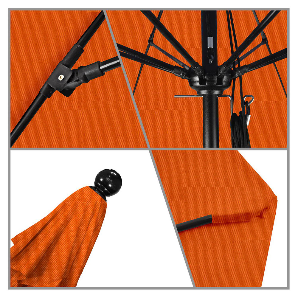 California Umbrella Patio Umbrellas; Fabric Color Tuscan; Frame