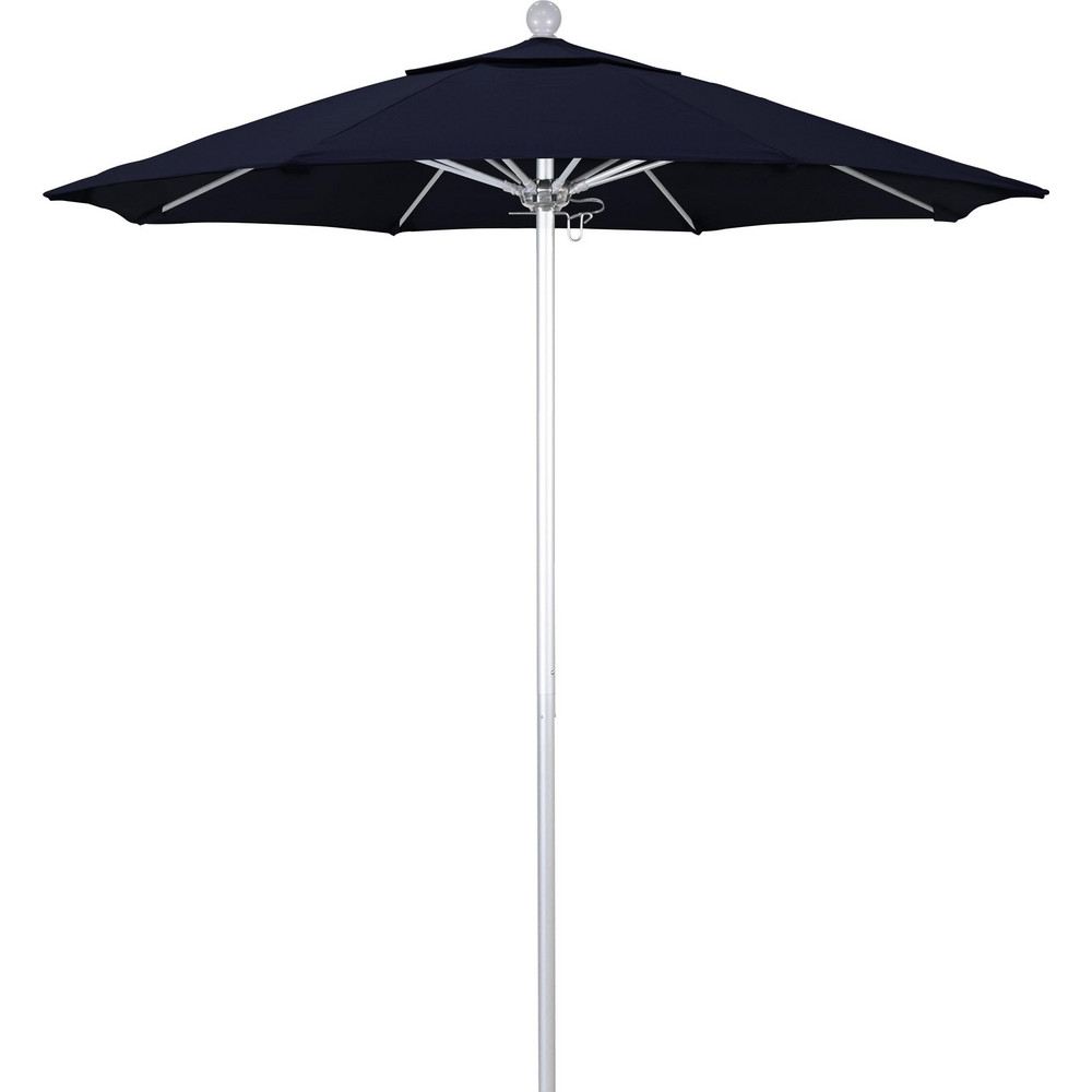 California Umbrella Patio Umbrellas; Fabric Color Navy Blue; Frame
