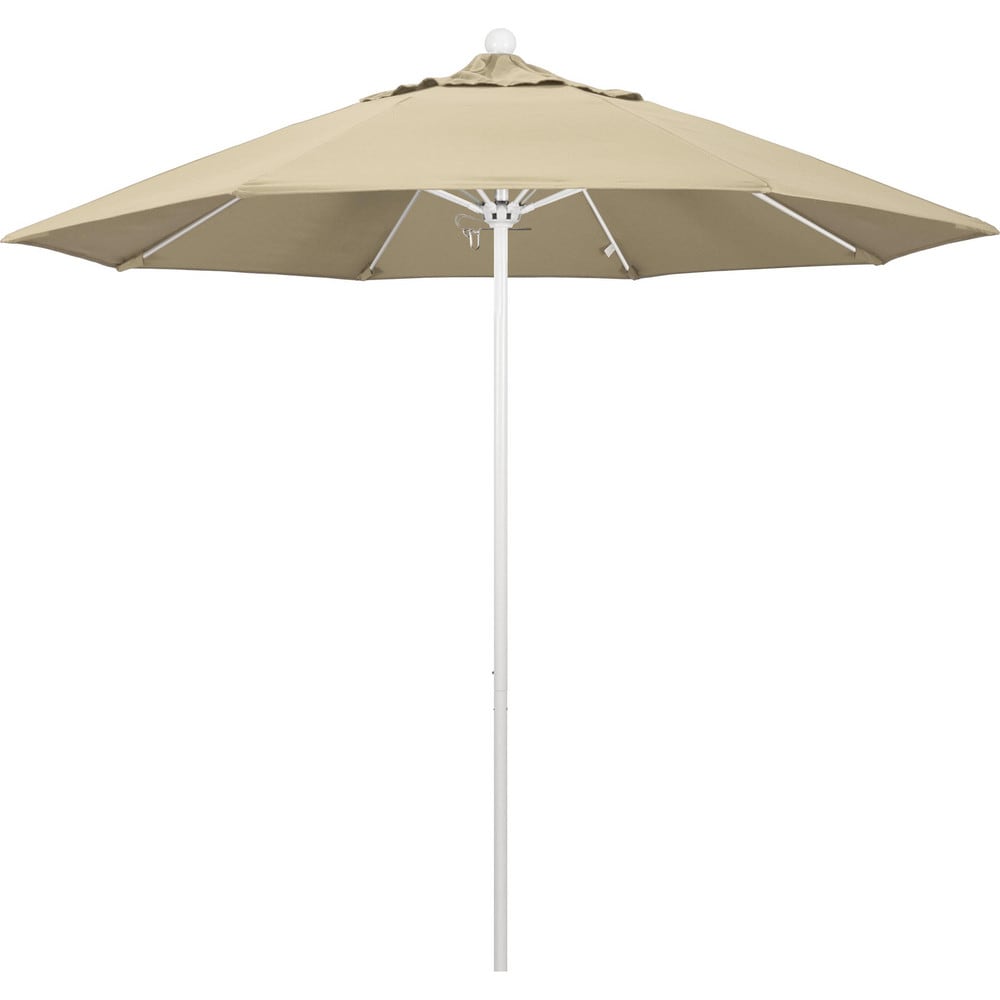 California Umbrella - Patio Umbrellas; Fabric Color: Beige; Frame ...