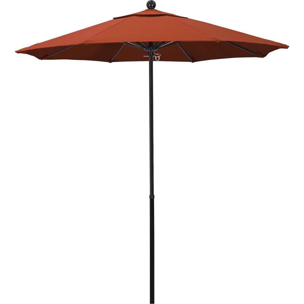 California Umbrella Patio Umbrellas; Fabric Color Sunset; Frame