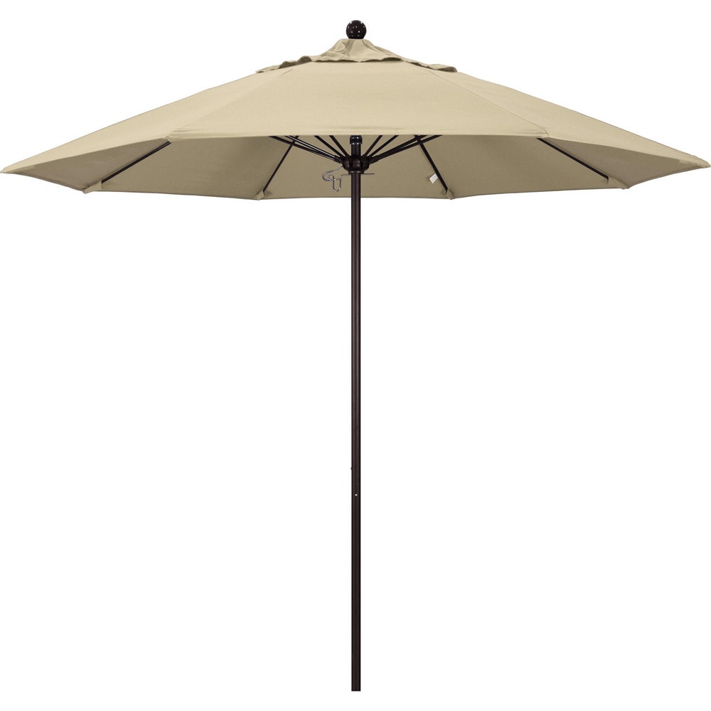 California Umbrella - Patio Umbrellas; Fabric Color: Beige; Frame ...