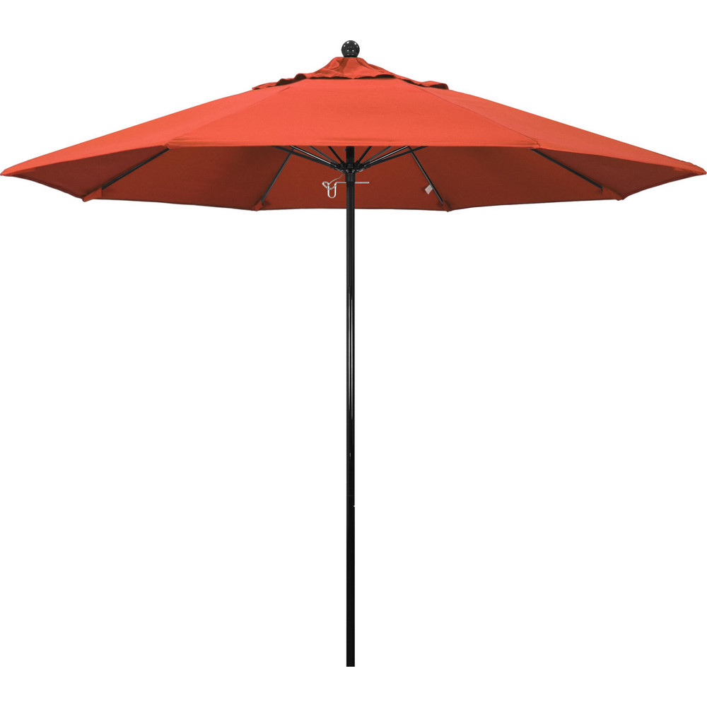 California Umbrella Patio Umbrellas; Fabric Color Sunset; Frame