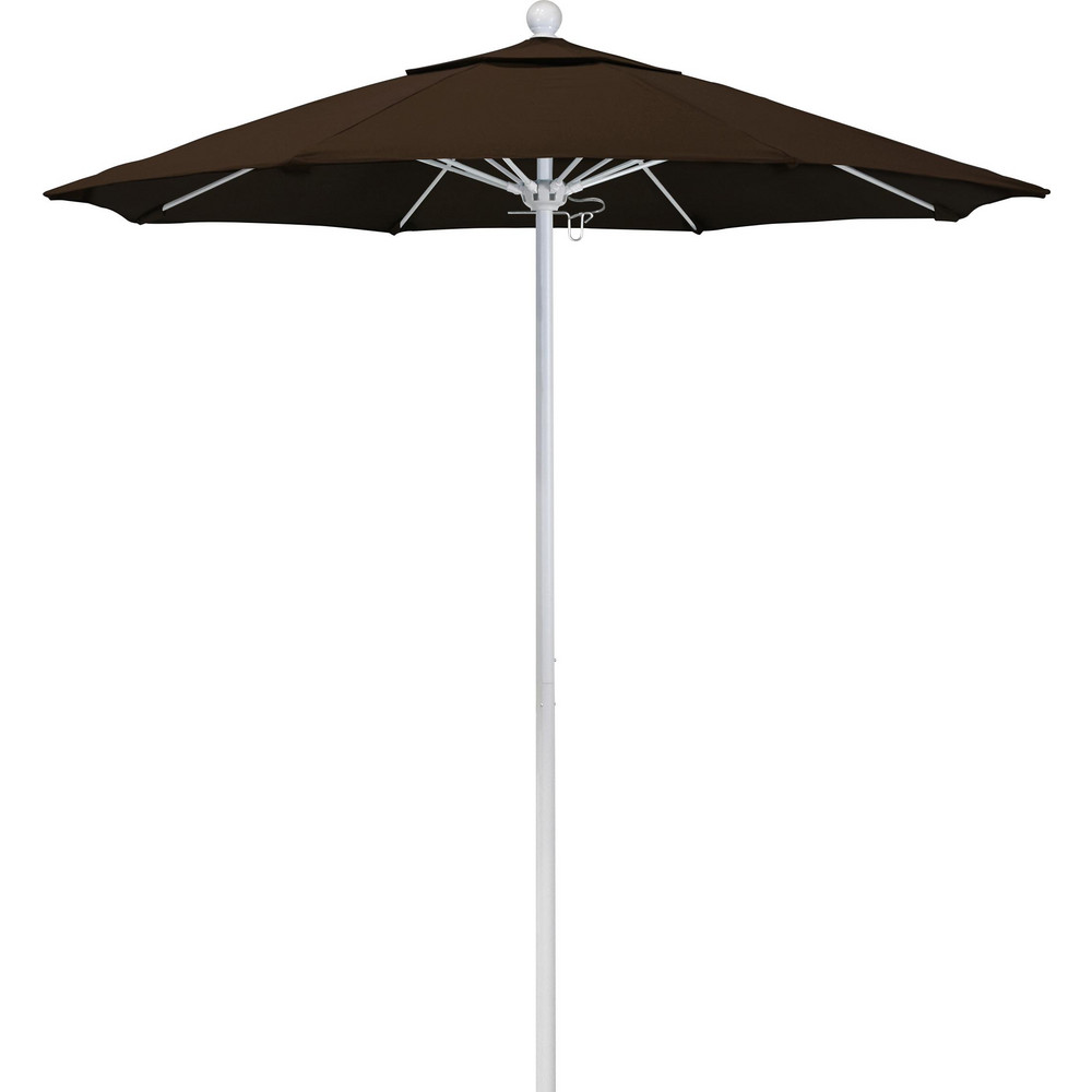 California Umbrella Patio Umbrellas; Fabric Color Mocha; Frame