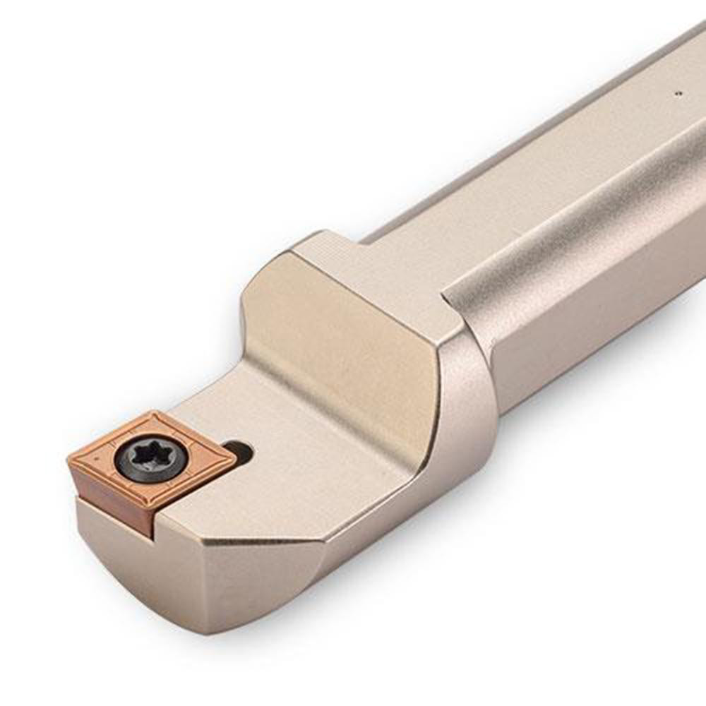 Ingersoll Cutting Tools | T-Turn Indexable Turning Toolholder: TMS-20H-SCLCL09, 95.0 deg Lead Angle, Screw - 18.00 x 18.00 mm Shank, 100.00 mm OAL |