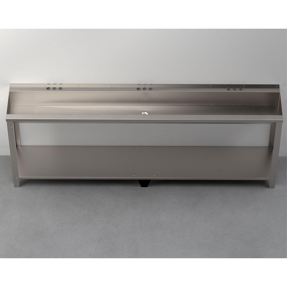 Acorn Engineering - Trough Sink: Wall Mount, 1 Compartment, 304