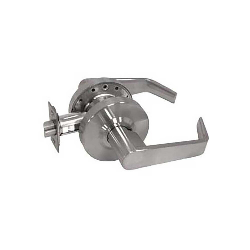 Lever Locksets; Lockset Type: Passage ; Key Type: Keyless ; Strike Type: ASA Strike ; Material: Steel ; Finish: Satin Chrome ; Lockset Grade: Grade 2