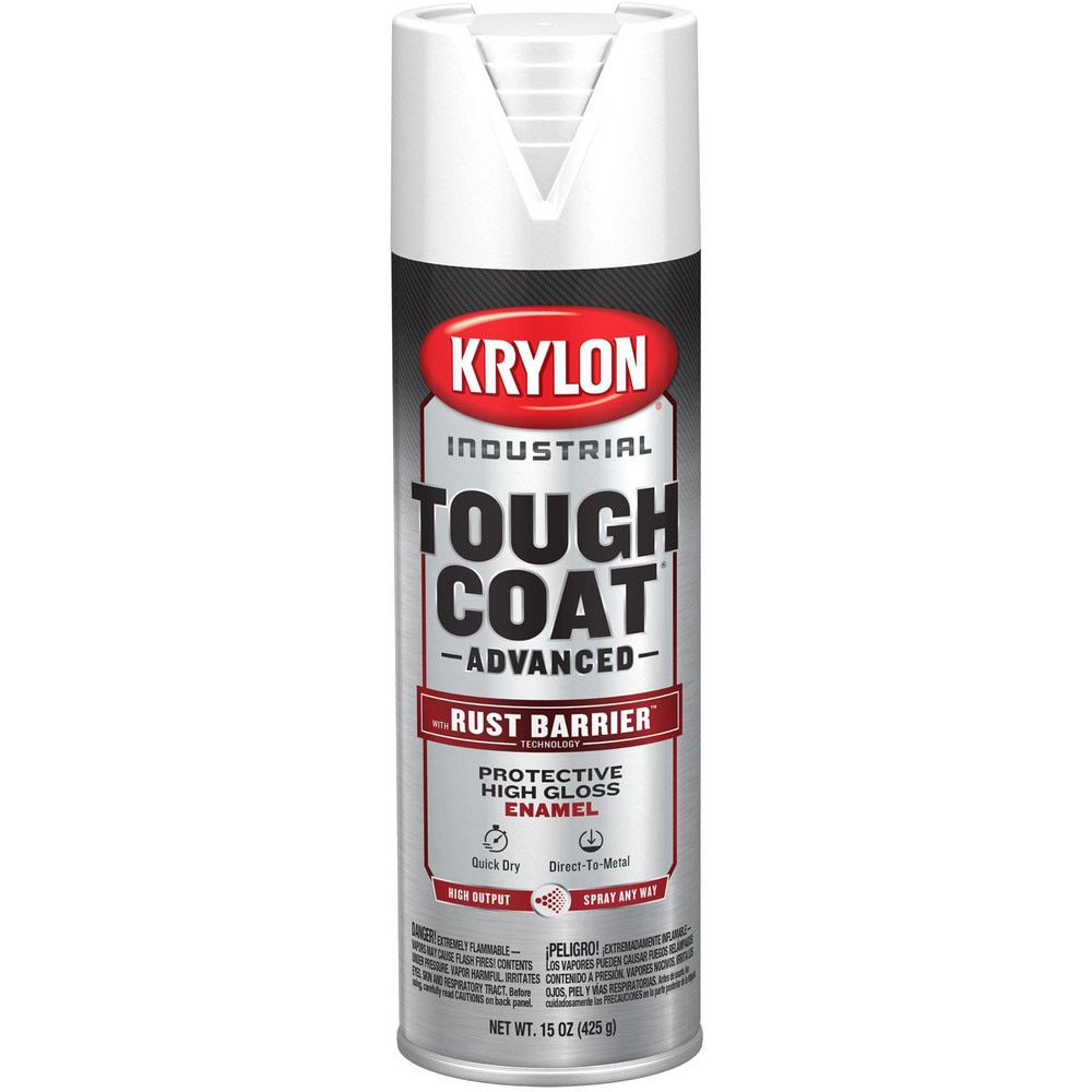 Krylon - Epoxy Spray Paint: White, Gloss, 16 oz - 84250455 - MSC Industrial  Supply