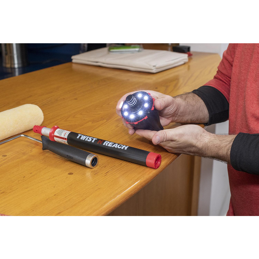 ShurLine Paint Roller Extension Poles; Connection Type Threaded