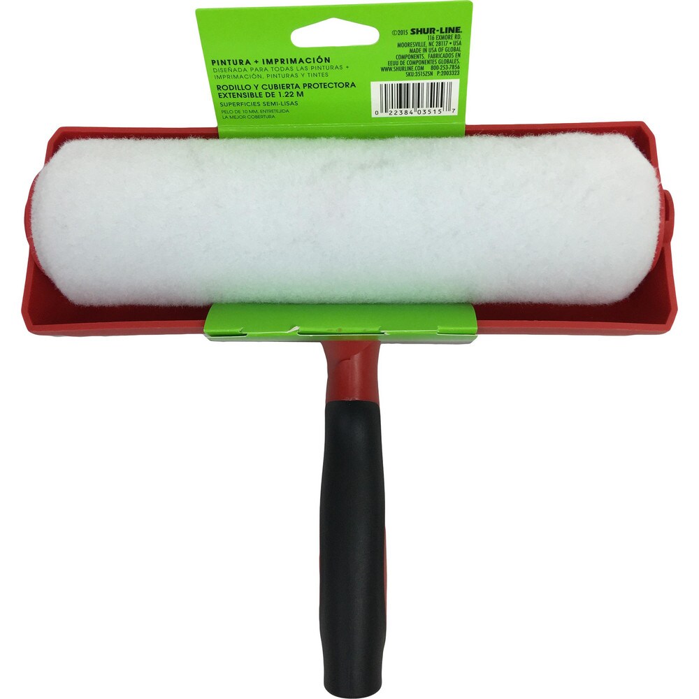 Paint Roller Sets; Type: Roller Cover; Roller Frame; Extension Pole Maintenance Kit ; Kit Type: Roller Cover; Roller Frame; Extension Pole Maintenance Kit ; Roller Length: 4 ; Paint Type: Latex Flat Paints; Water ; Roller Cover Included: Yes