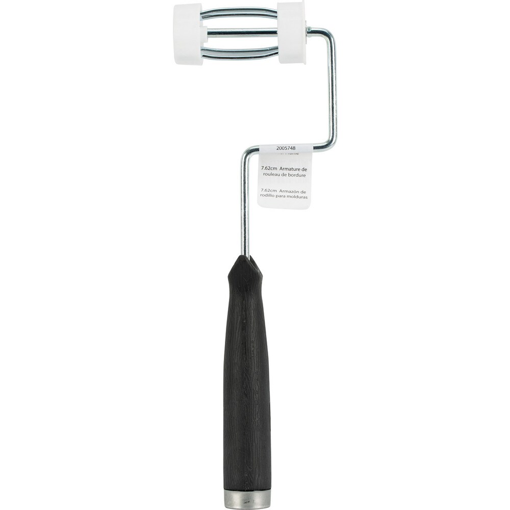 Paint Roller Frames & Accessories; Type: Roller Frame; Cage Frame ; Product Type: Roller Frame; Cage Frame ; For Use With: 3" trim roller covers ; Frame Material: Metal ; Handle Material: Plastic