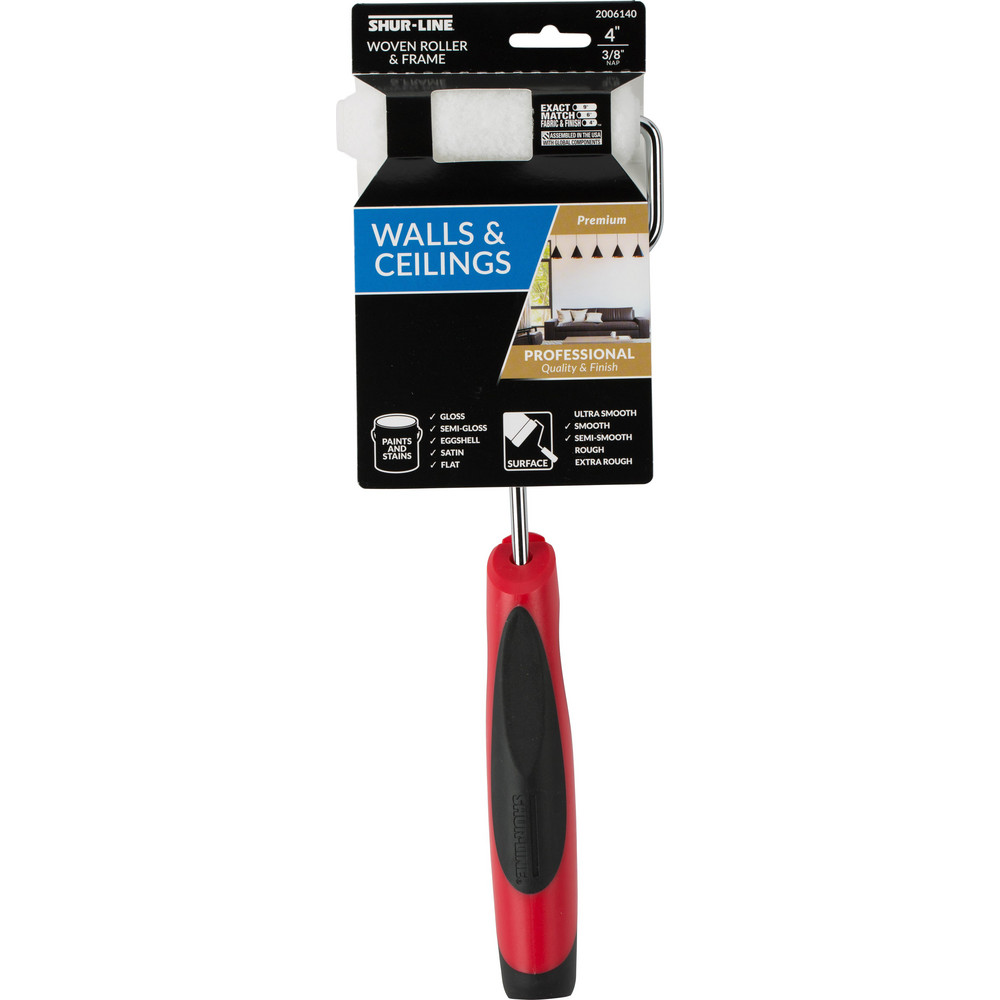 ShurLine Paint Roller Sets; Kit Type Roller & Frame Combo; Roller