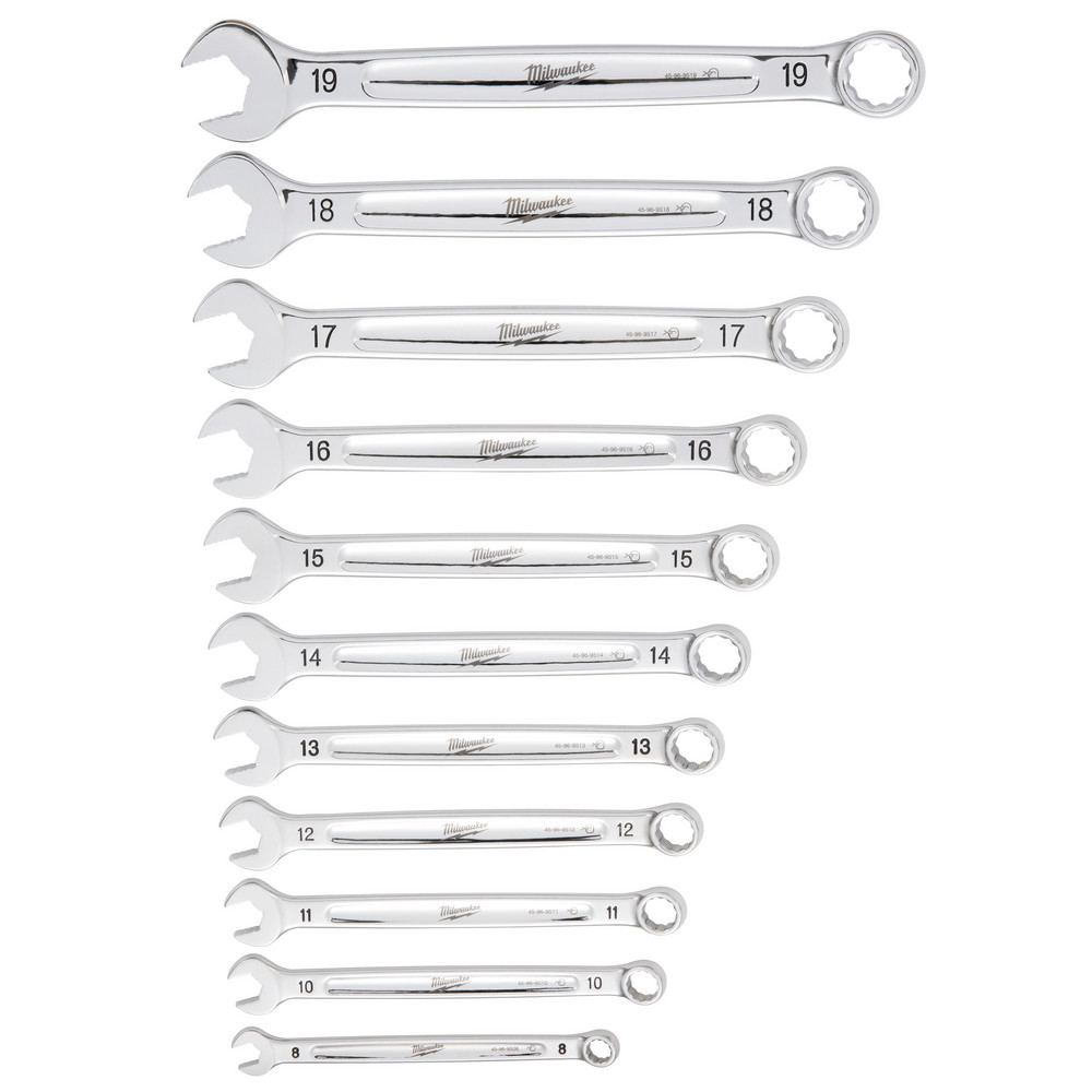 Milwaukee Tool - 11 Pc Metric Combination Wrench Set | MSC Direct