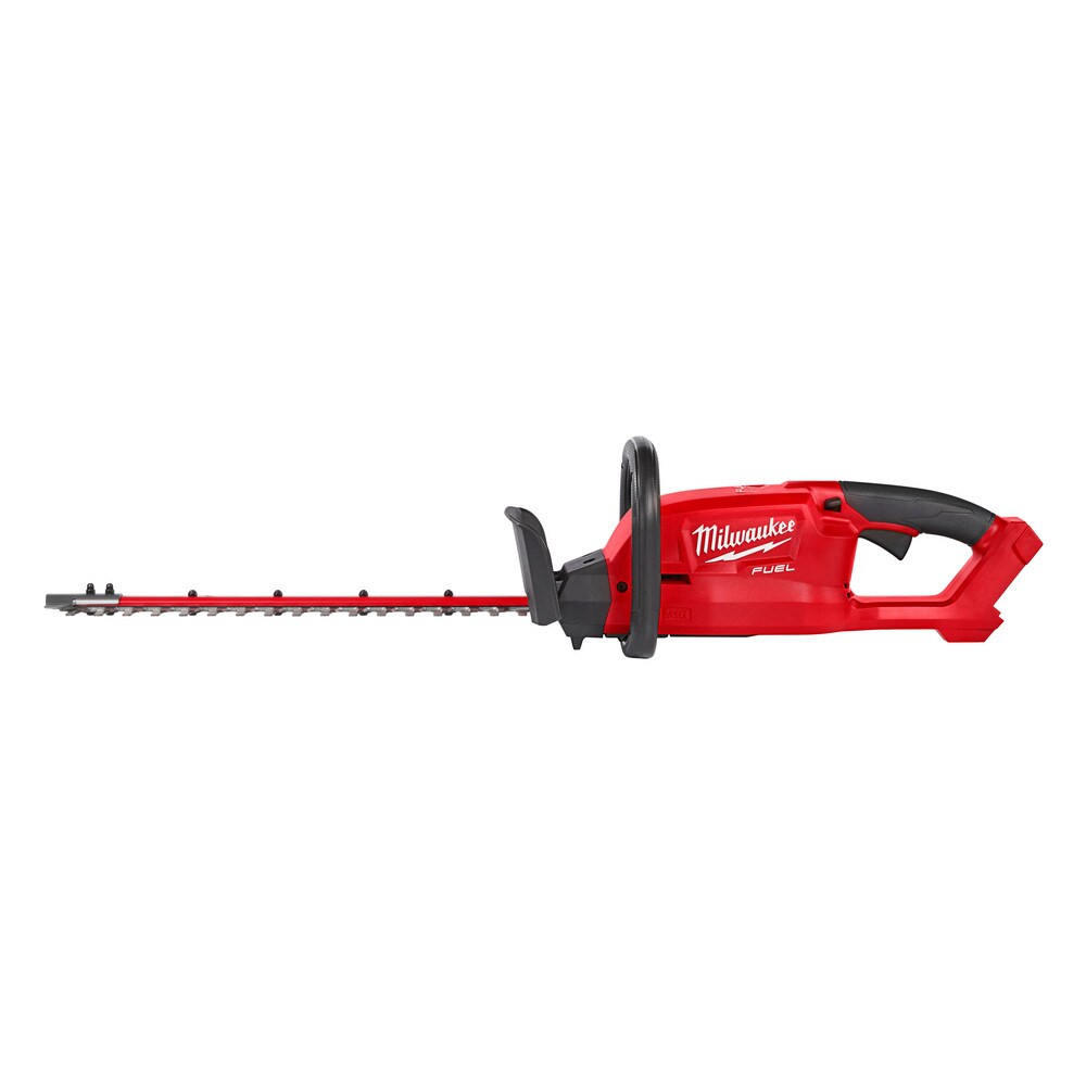 Hedge Trimmer: Battery Power, Double-Sided Blade, 0.75" Cutting Width, 18" Cutting Depth