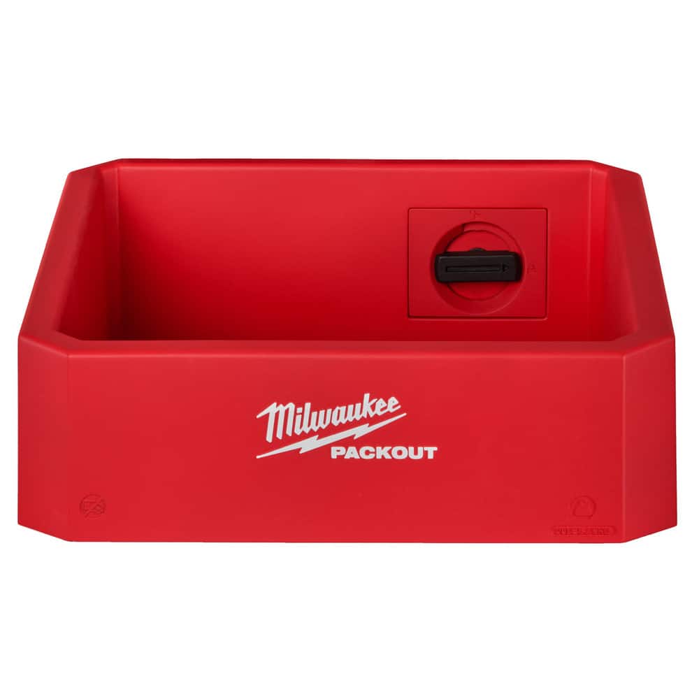 Tool Case Tool Storage: 3.6" Thick, 10" Wide, 9.5" High, 3.5" Deep, Polymer & Steel