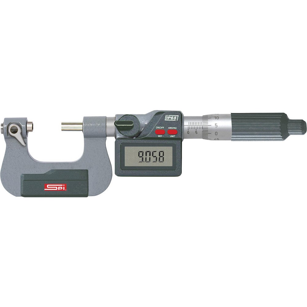 Screw Thread Micrometers; Operation Type: Electronic; Minimum Measurement: 2; Minimum Measurement (mm): 2; Maximum Measurement: 3.00; Maximum Measurement (mm): 3.00; Graduation (Decimal Inch): 0.0001; Number Of Anvils: 0; Accuracy: 1.0002 in; Lock Nut Typ