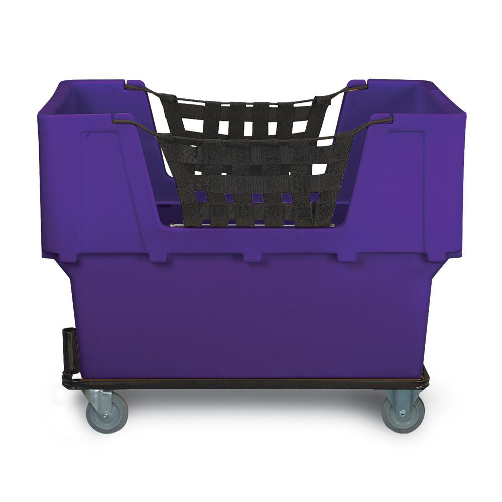 United Visual Products Polyethylene Basket Truck 18 bu, 18 lb