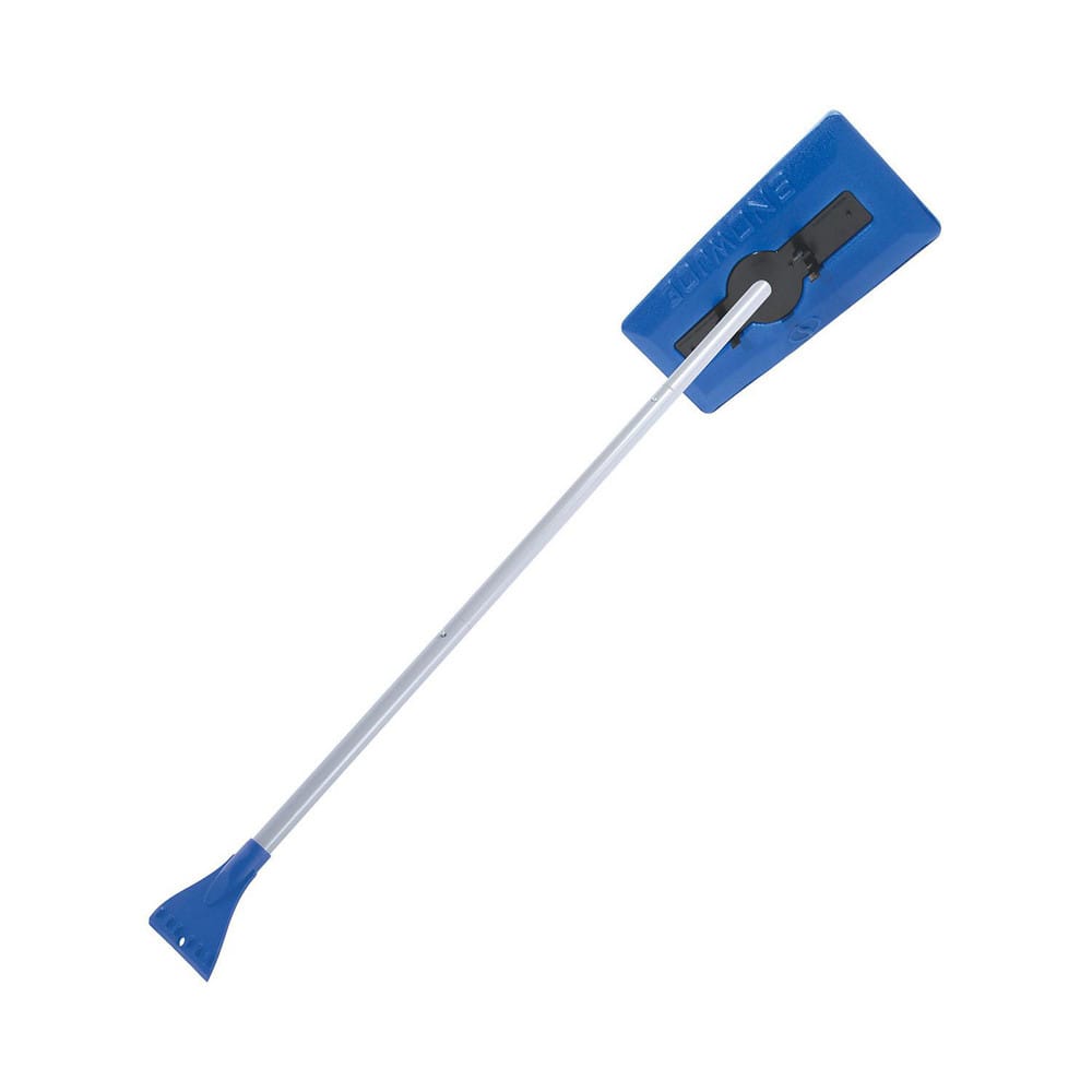 Snow Shovels & Scrapers; Product Type: Ice Scraper; Pusher Shovel; Collapsible Shovel ; Handle Type: Straight; Long ; Handle Material: Aluminum ; Blade Material: Plastic; Polyethylene ; Handle Length (Decimal Inch): 47 ; Overall Length (Inch): 52