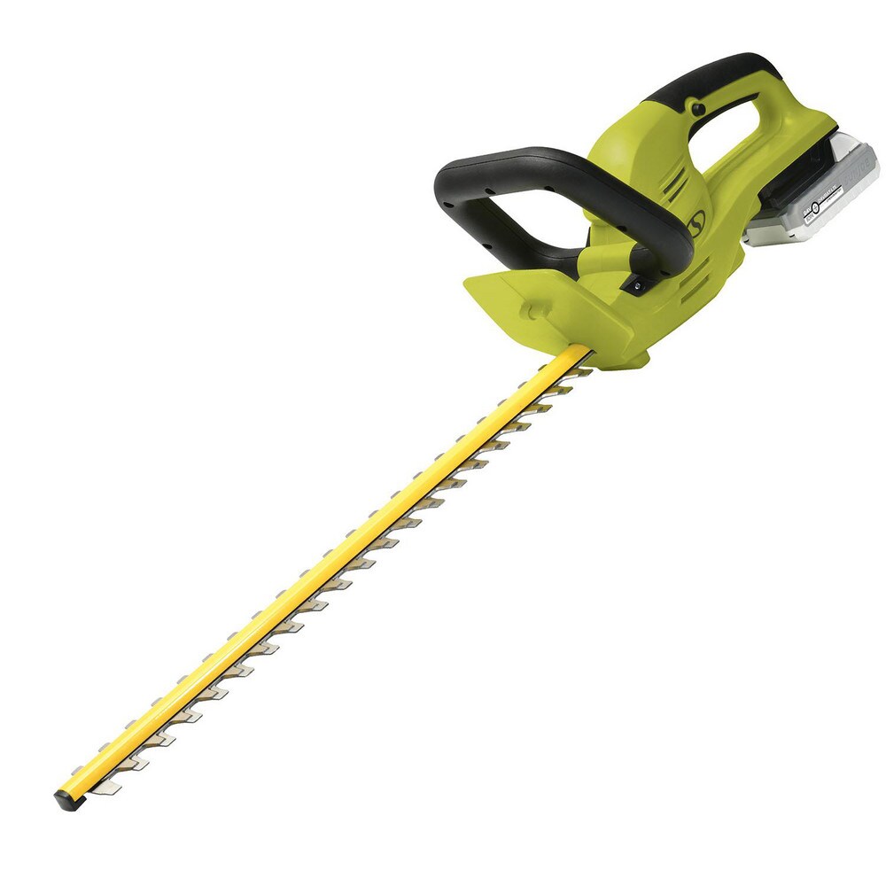 Hedge Trimmer: Battery Power, Double-Sided Blade, 22" Cutting Width