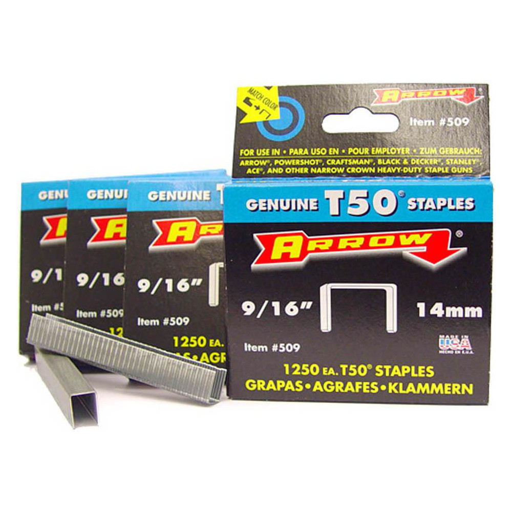 Bon Tool - Wide Crown Construction Staple: 1