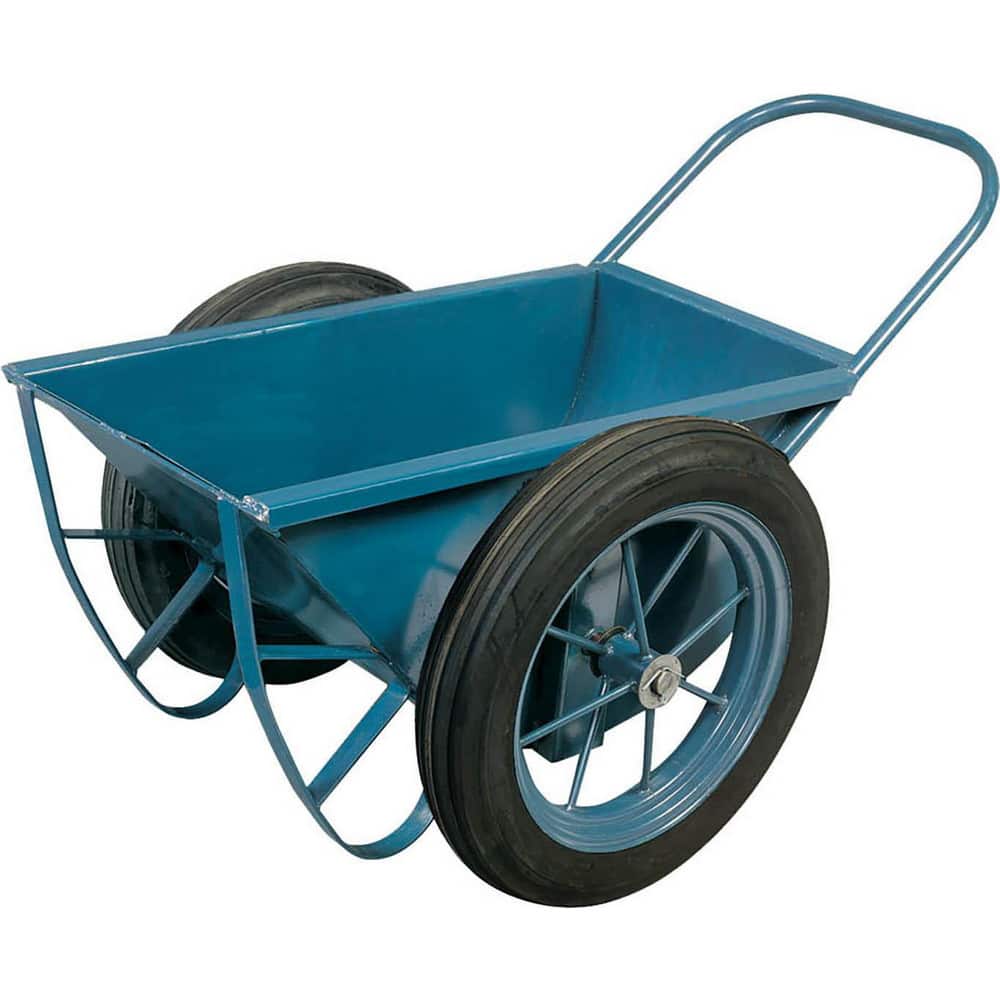 Wheelbarrows; Volume Capacity: 8.0 ; Load Capacity: 8 ; Wheel Type: Radial ; Wheel Material: Rubber ; Tray Material: Steel ; Height (Decimal Inch): 30.0000in