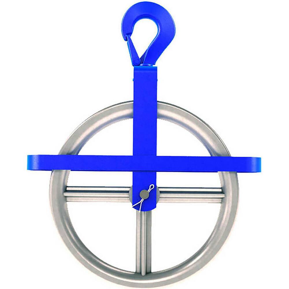 Hoist Accessories; Type: Swivel Hook Gin Wheel ; Accessory Type: Swivel Hook Gin Wheel ; Overall Capacity: 200.000 ; For Use With: Scaffolding