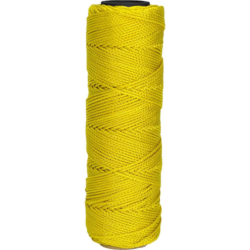 Mason Line Twine: #18 Twine Dia, Nylon, Yellow