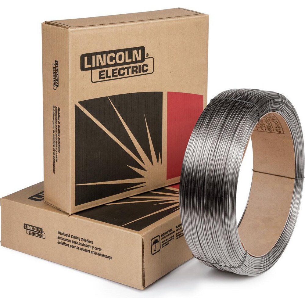 MIG Solid Welding Wire: 0.094" Dia, Steel Alloy